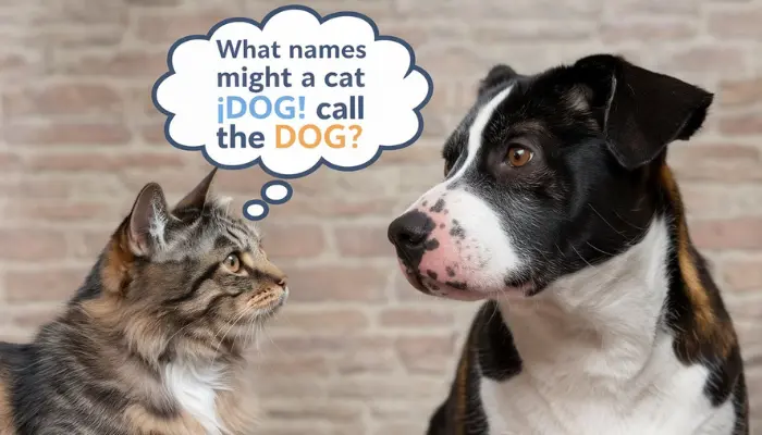 what names might a cat call the dog